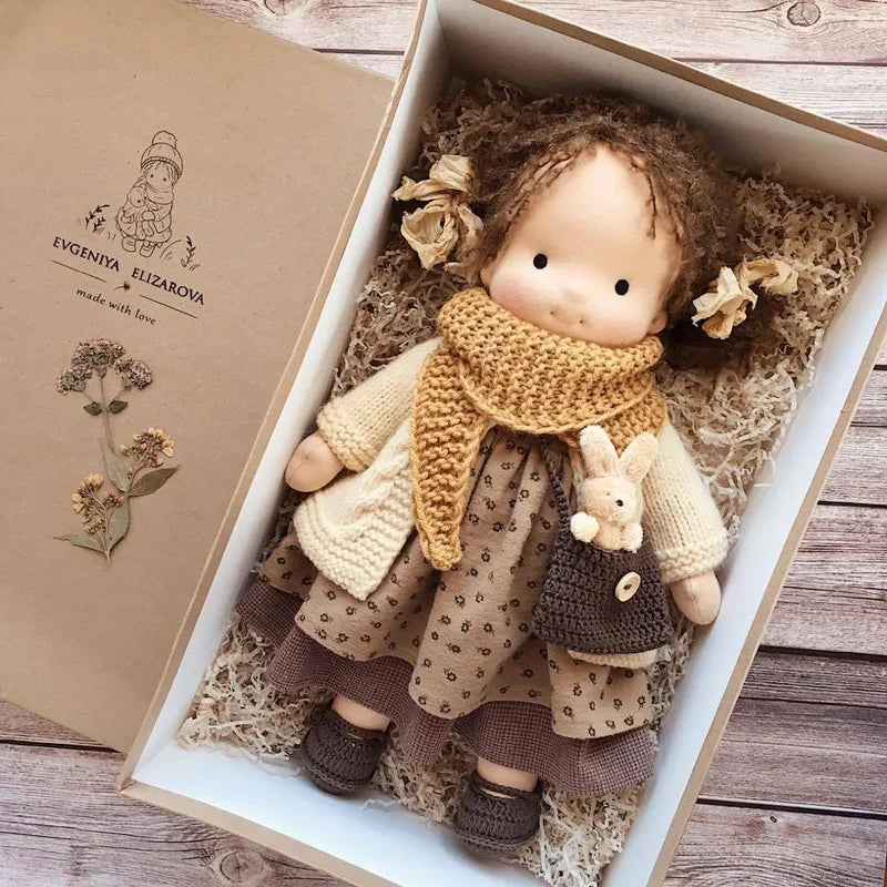 Dolly™ | Handcrafted Waldorf Doll - Soft and Lovable for Imaginative Play