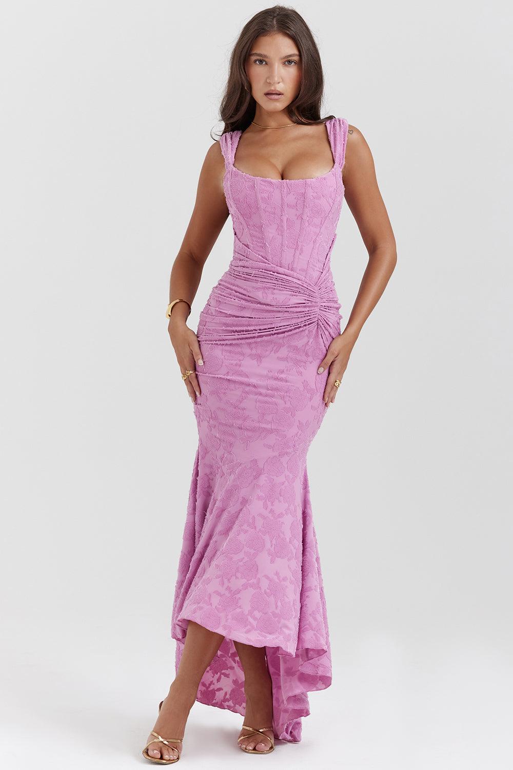 Textured Maxi Dress | Unique Style