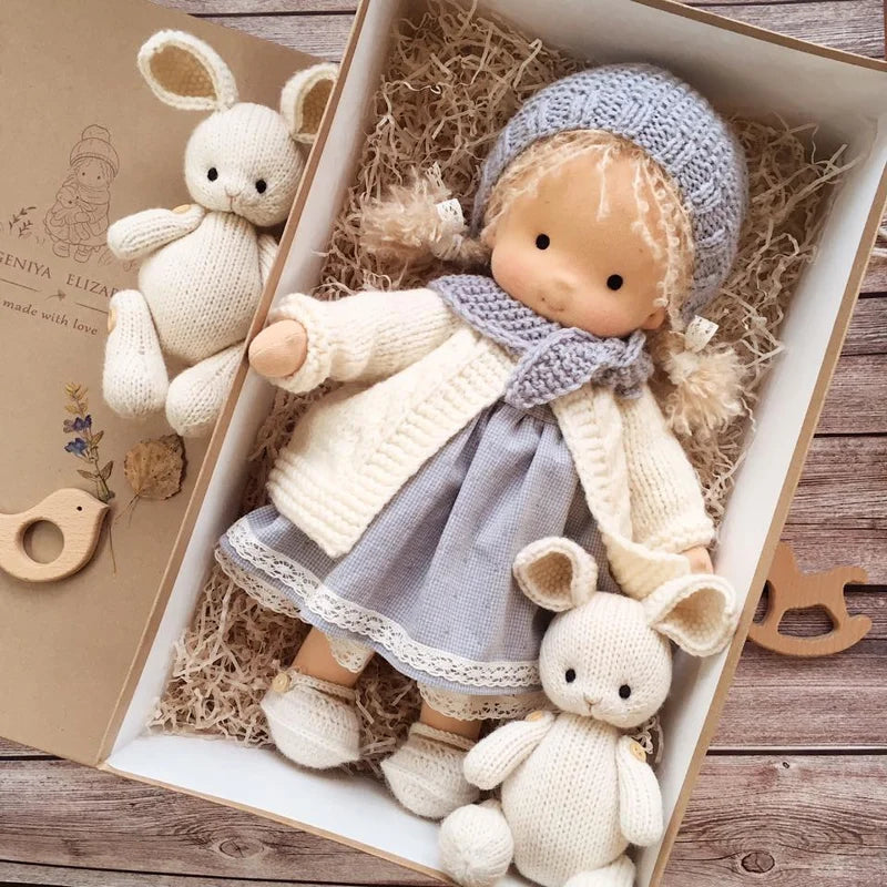 Dolly™ | Handcrafted Waldorf Doll - Soft and Lovable for Imaginative Play