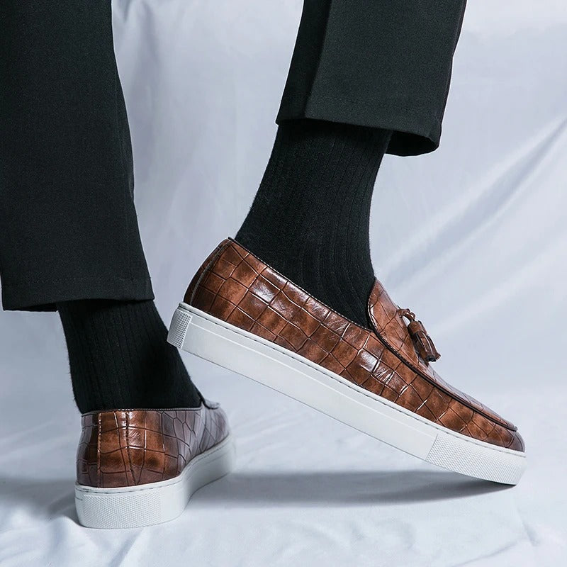 Augusto™ | Leather Loafers - Comfort and Style for Men