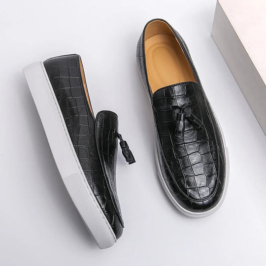 Augusto™ | Leather Loafers - Comfort and Style for Men