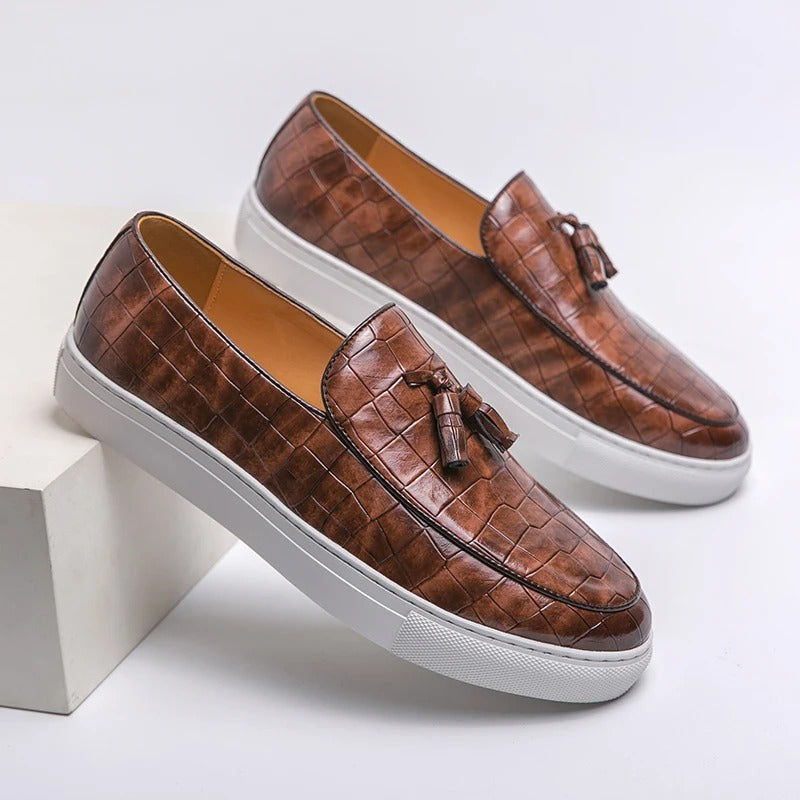 Augusto™ | Leather Loafers - Comfort and Style for Men