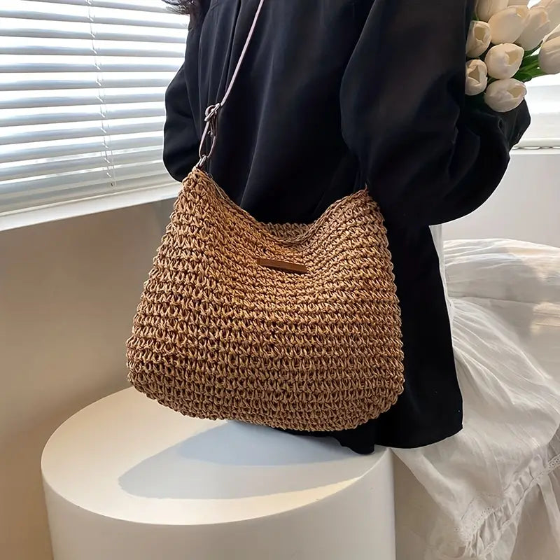 Amari Woven Beach Bag