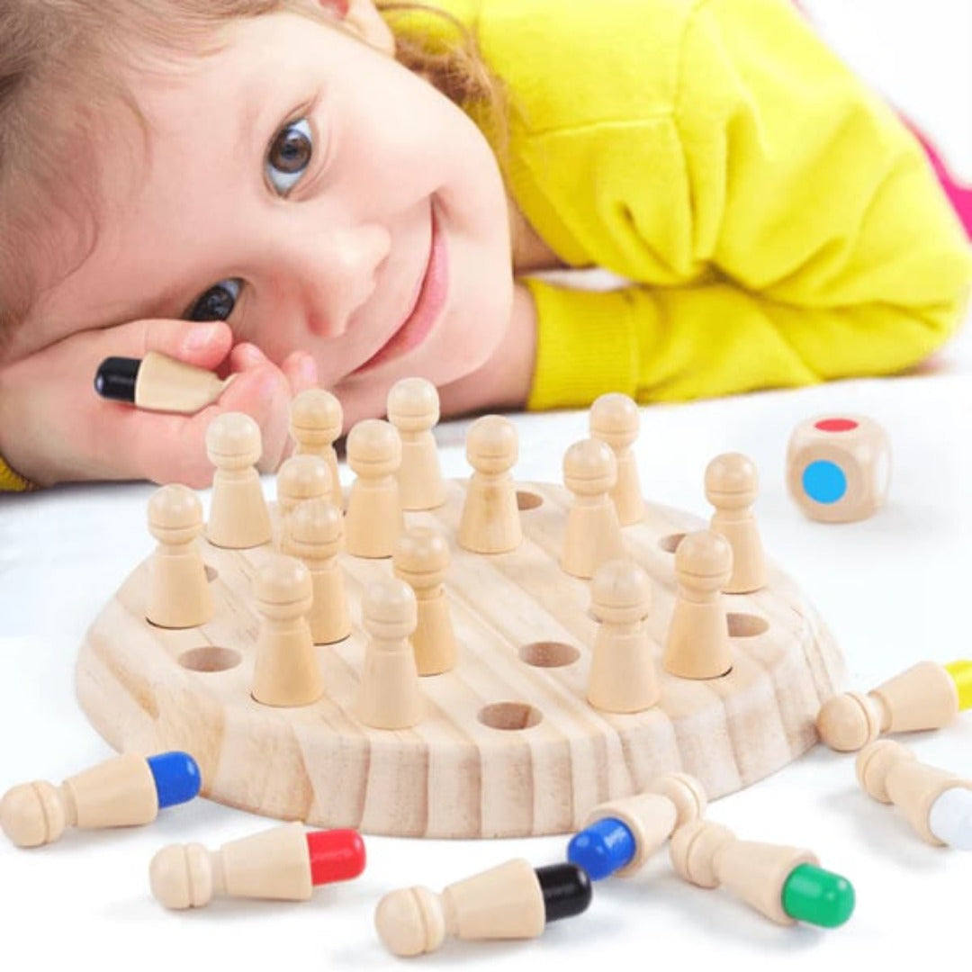 LearningGame™ | Memory Game - Improve Skills with Wooden Sticks