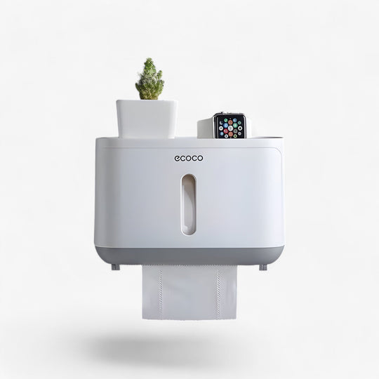 Hygienic paper holder | Waterproof dispenser - Storage solution for the bathroom