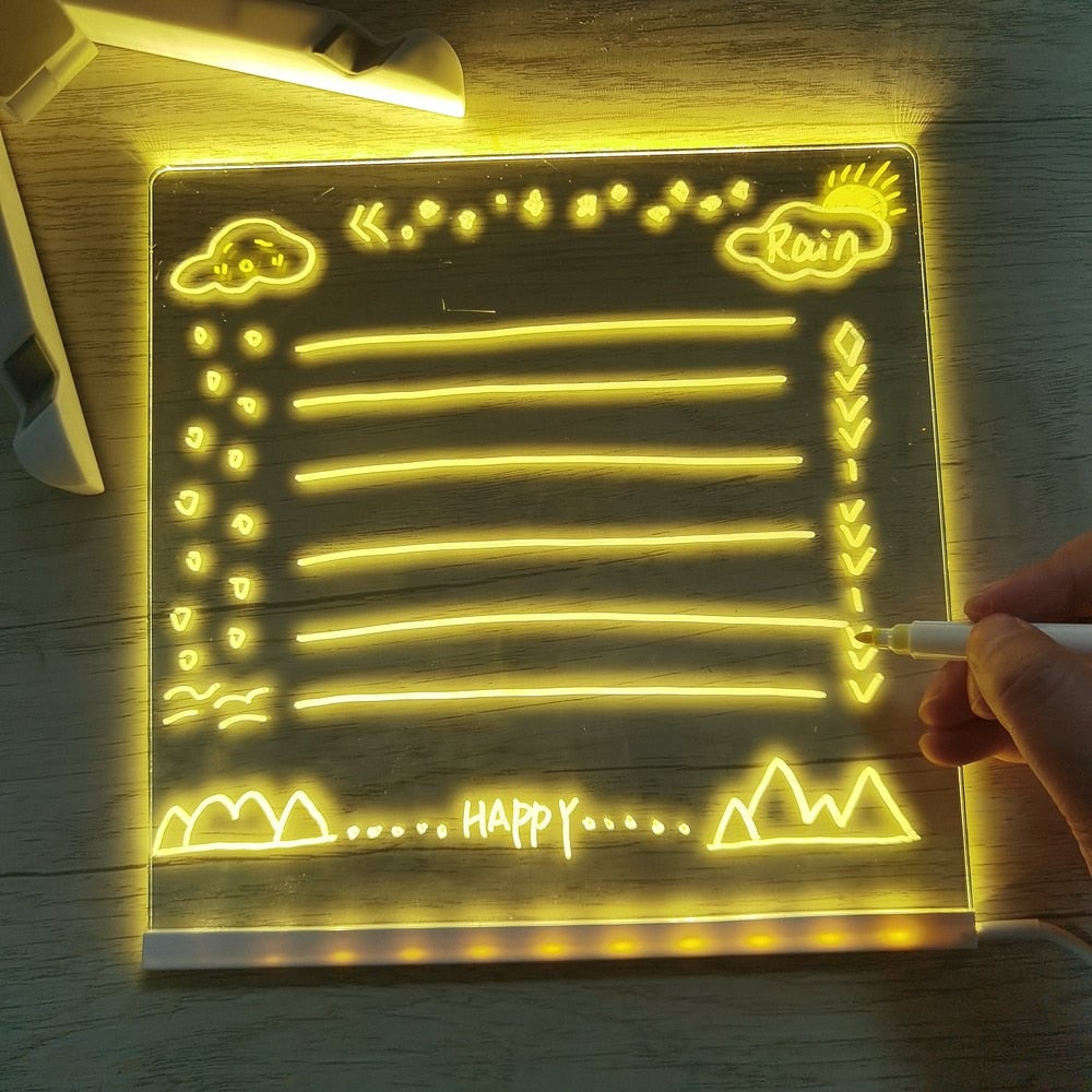 ColorsBoard™ | LED Notepad - Illuminate Your Creativity