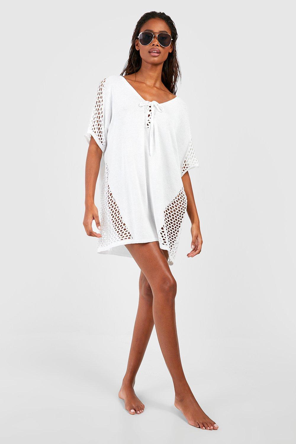 Ava | Fringe Crochet Swim Cover-Up - Stylish & Breezy