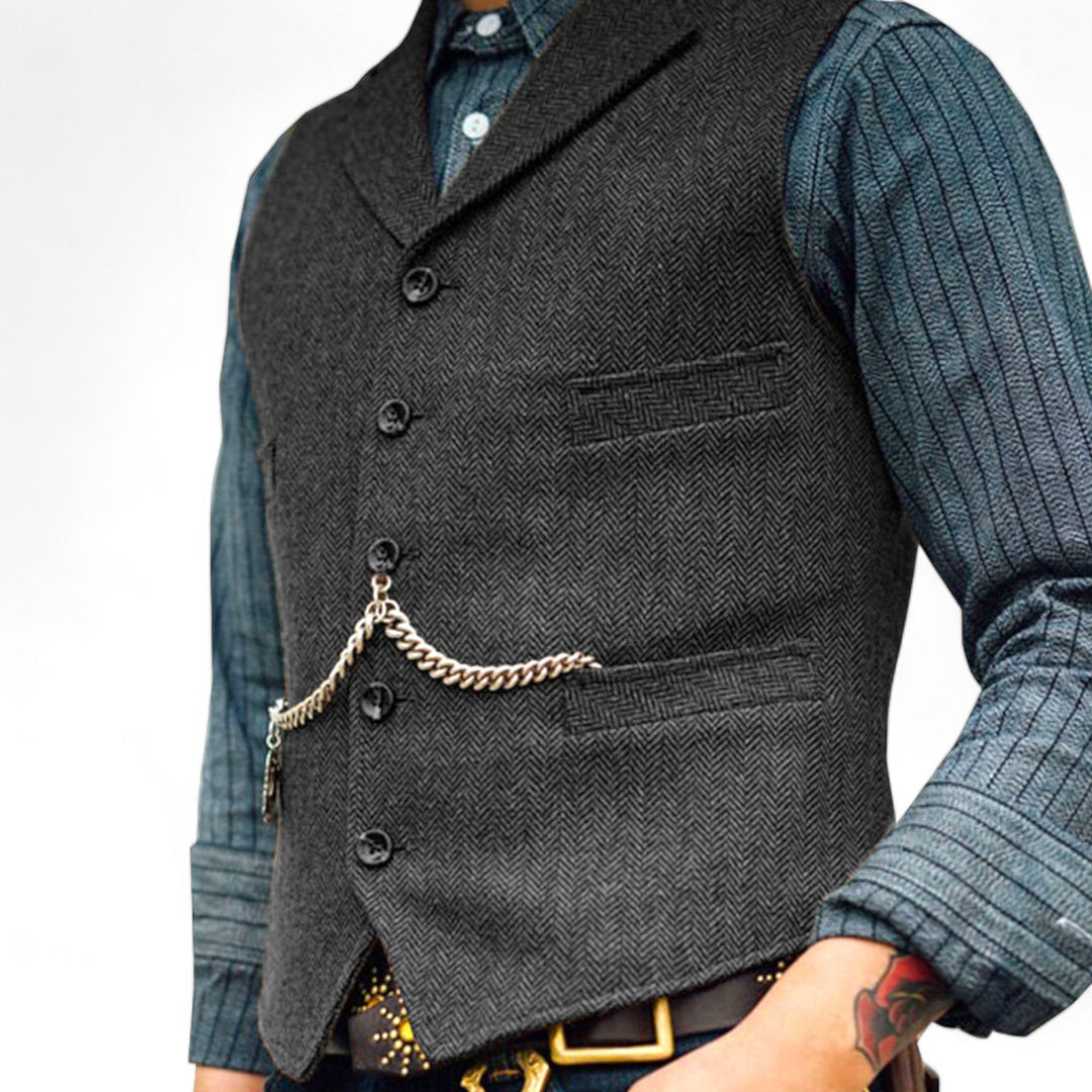 Henry | Business Suit Waistcoat - Timeless Elegance