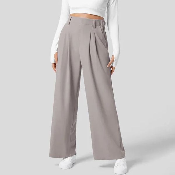 Poumys™ | High-Waisted Wide-Leg Pants