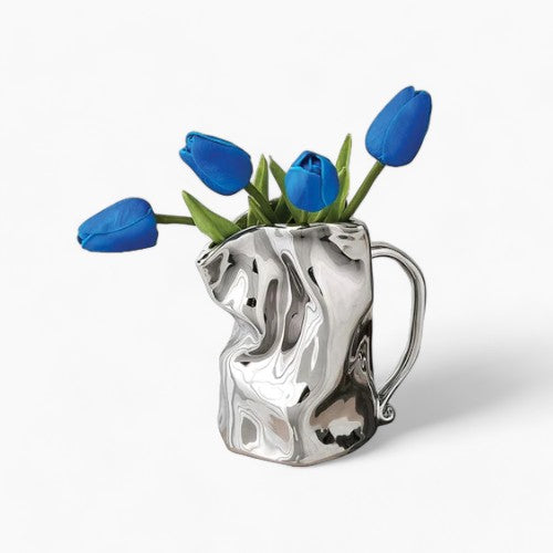 Elegant foldable coffee vase