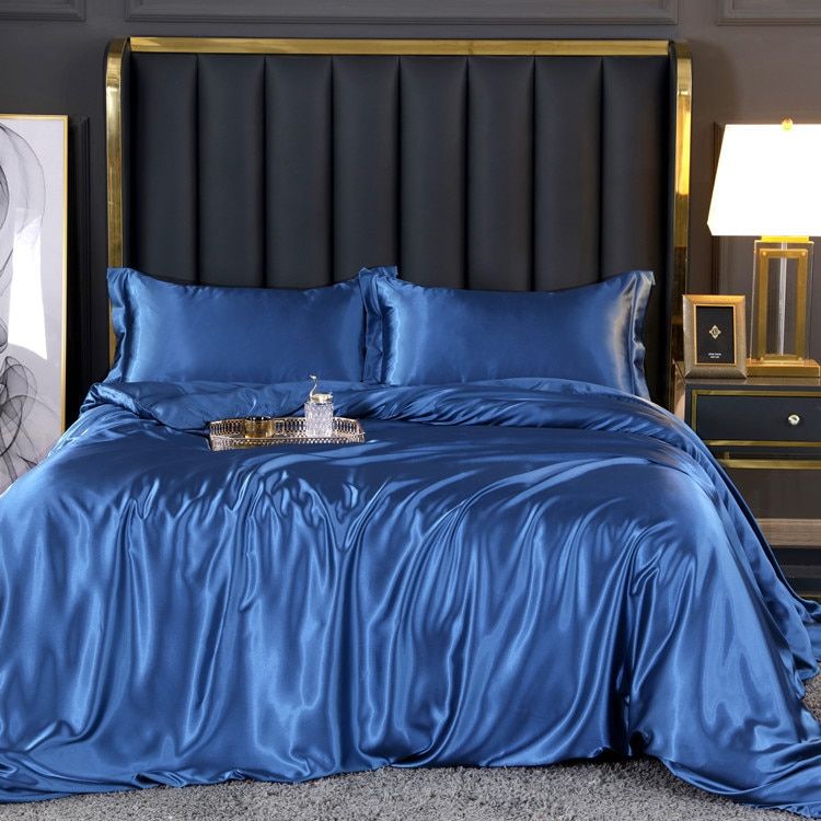 Luxury Set (4 Pieces) | Silk/Satin Bedding - Comfort and Elegance