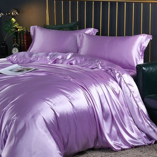 Luxury Set (4 Pieces) | Silk/Satin Bedding - Comfort and Elegance