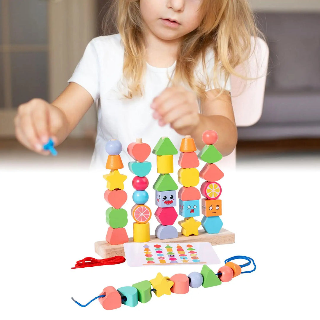 Woods™ | Wooden Learning Blocks - Develops Spatial Understanding