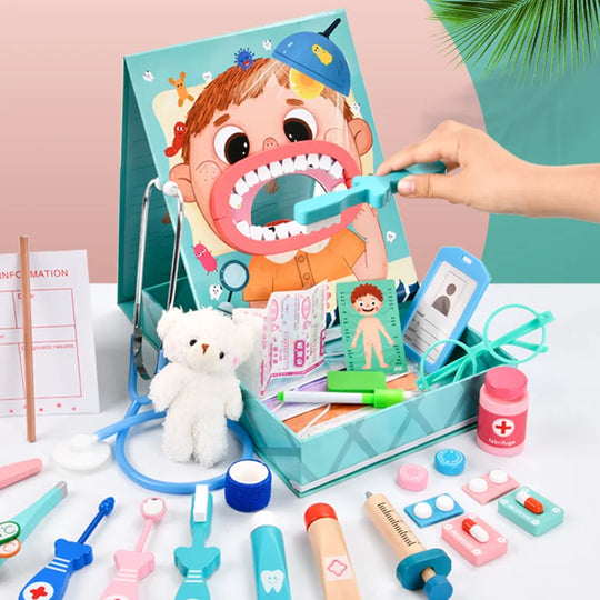 Woods™ | Wooden Dental Set - Fun Learning Through Play