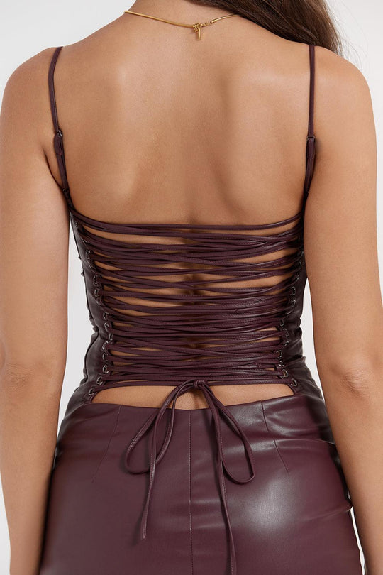 Luxury Leather Dress | Bold and Sophisticated