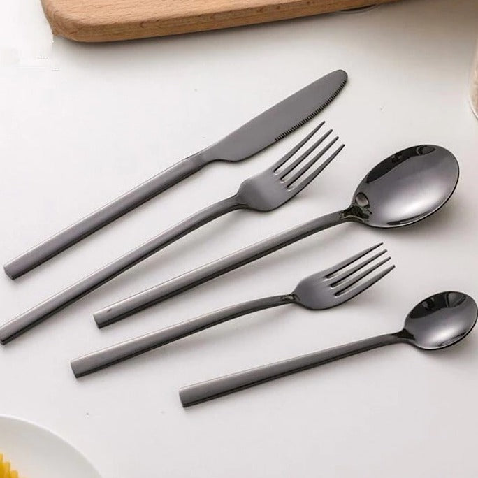 Arya 30-Piece Cutlery Set | Elegant Cutlery - Perfect for Entertaining