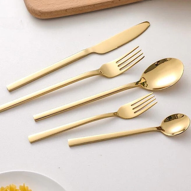 Arya 30-Piece Cutlery Set | Elegant Cutlery - Perfect for Entertaining