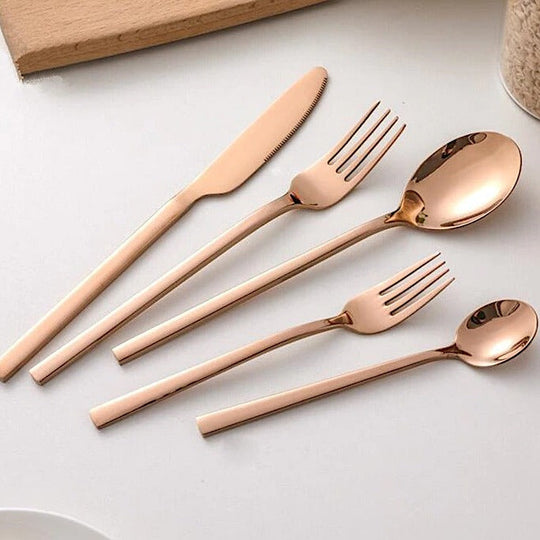 Arya 30-Piece Cutlery Set | Elegant Cutlery - Perfect for Entertaining