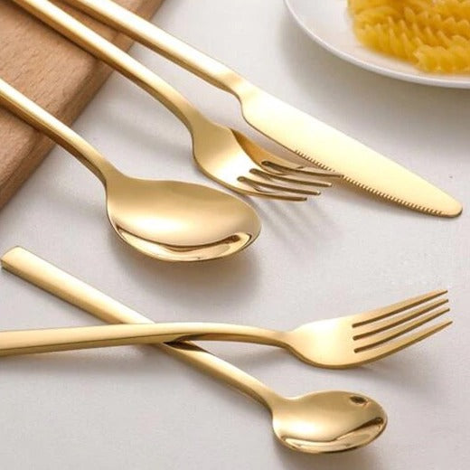 Arya 30-Piece Cutlery Set | Elegant Cutlery - Perfect for Entertaining