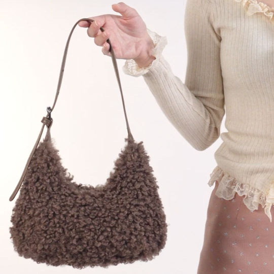 Kyra Faux Fur Shoulder Bag