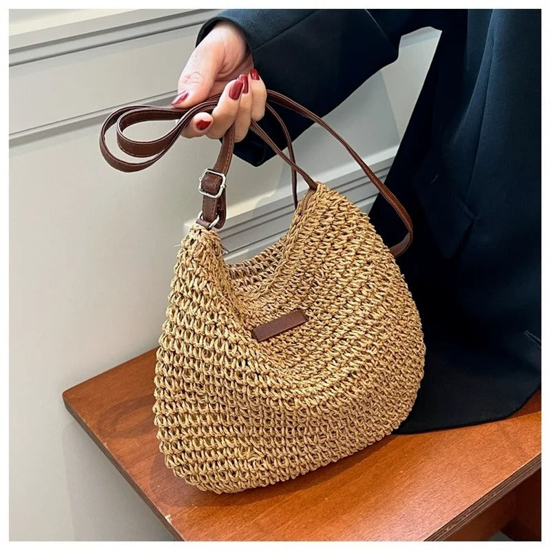 Amari Woven Beach Bag