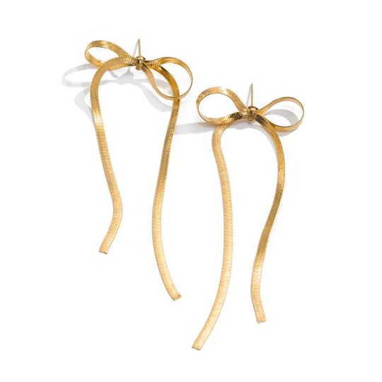 Clomoe™ | Earrings with Knot - Refined Elegance with a Touch of Charm