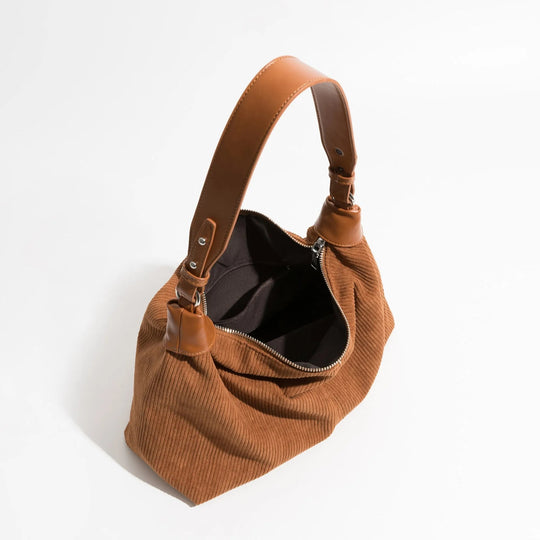 Aria Corduroy Shoulder Bag