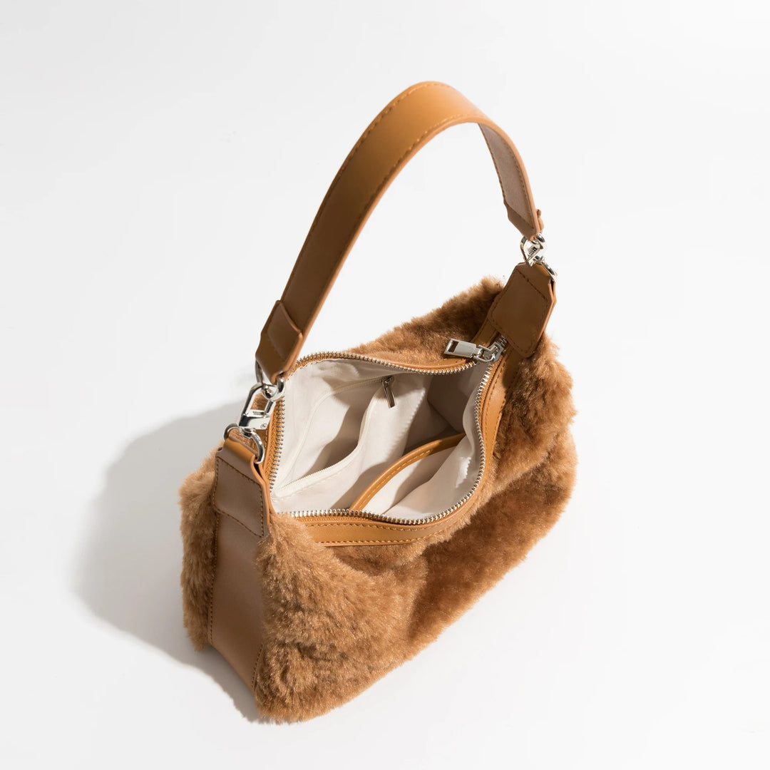 Sienna Faux Fur Shoulder Bag