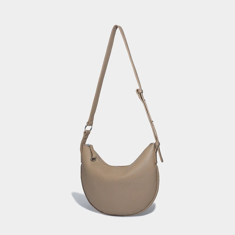 Luna Faux Leather Shoulder Bag