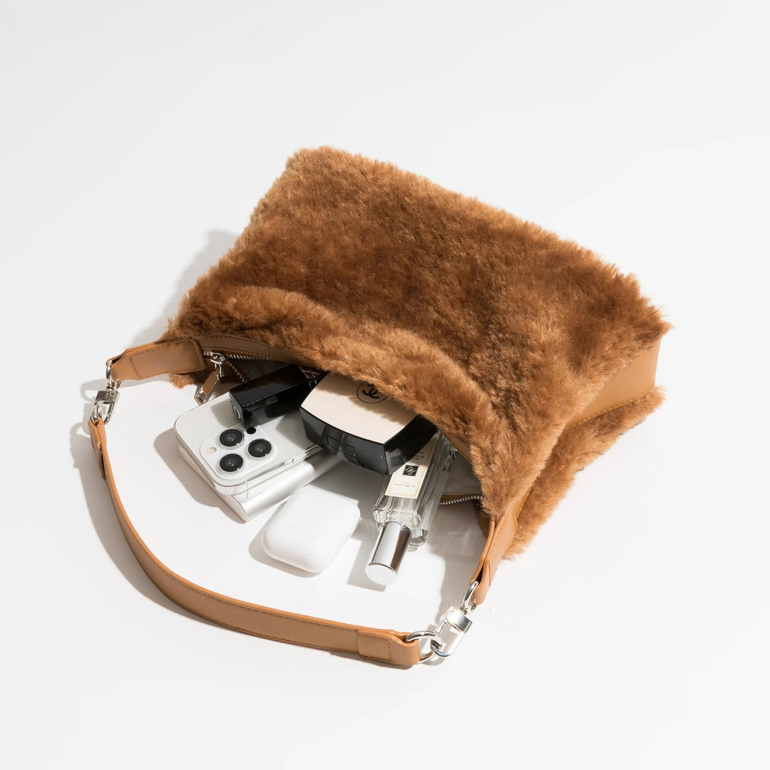 Sienna Faux Fur Shoulder Bag