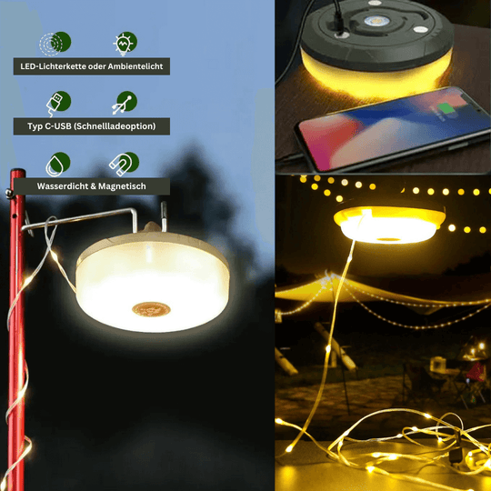 Vella LED Wonder of Lights™ | waterproof, portable, and rechargeable string lights