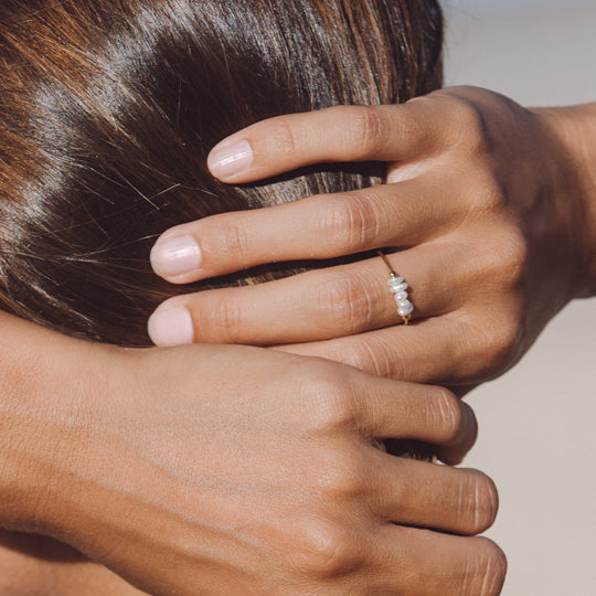 Mini Ring | Pearls - Delicate Elegance for a Refined Style