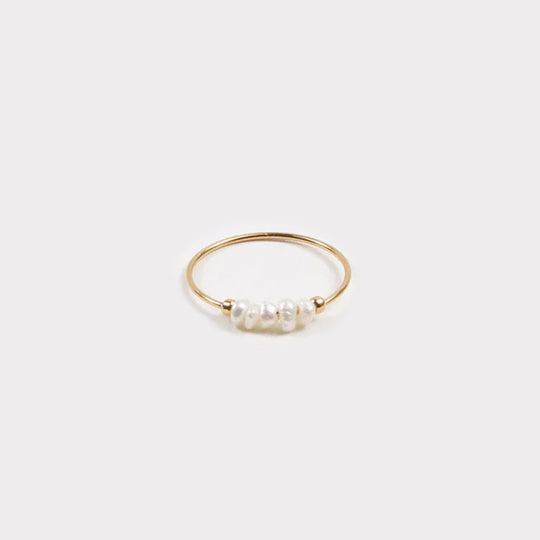 Mini Ring | Pearls - Delicate Elegance for a Refined Style