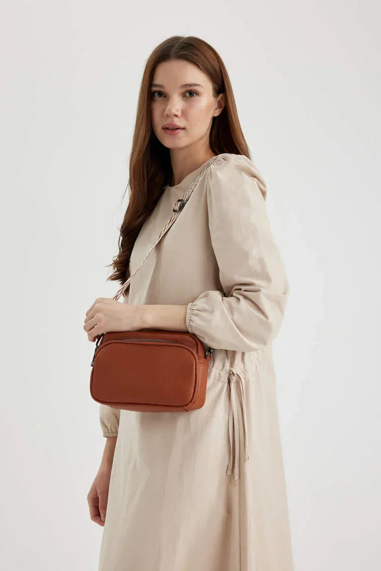 Marcontti™ - Leather shoulder bag