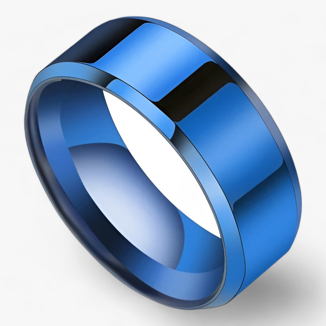 James | Titanium and Stainless Steel Ring - Elegant and Durable Wedding Band