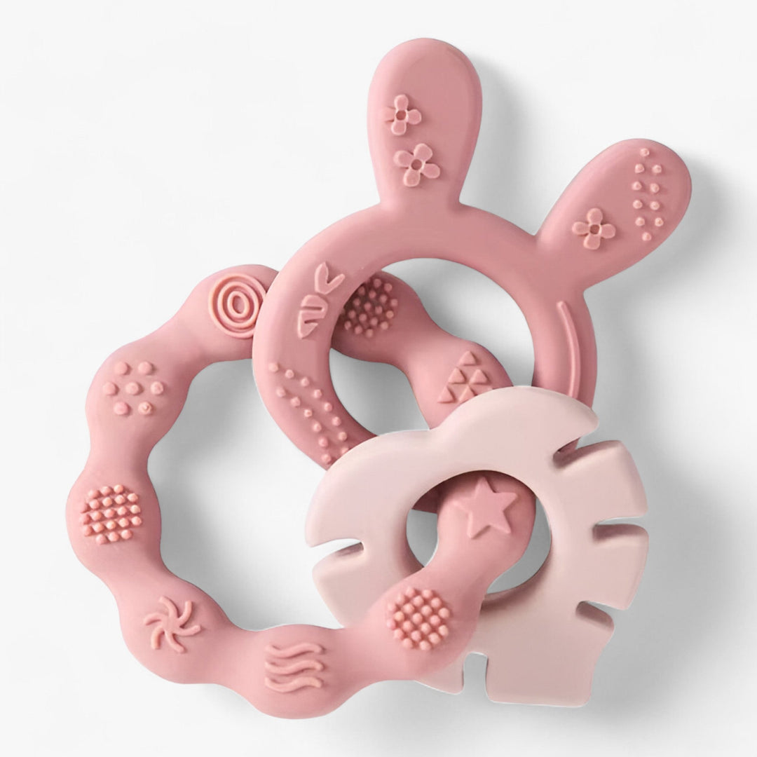 Stella | Silicone Teething Ring for Baby - Safe and Soothing for Teething