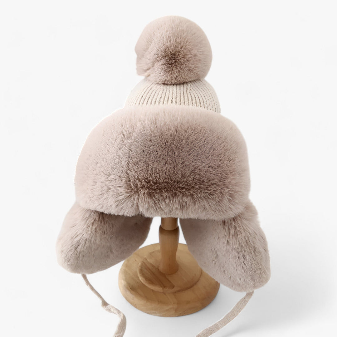 Nina | Lei Feng Hat - Thick Warmth with Elegant Ear Flaps