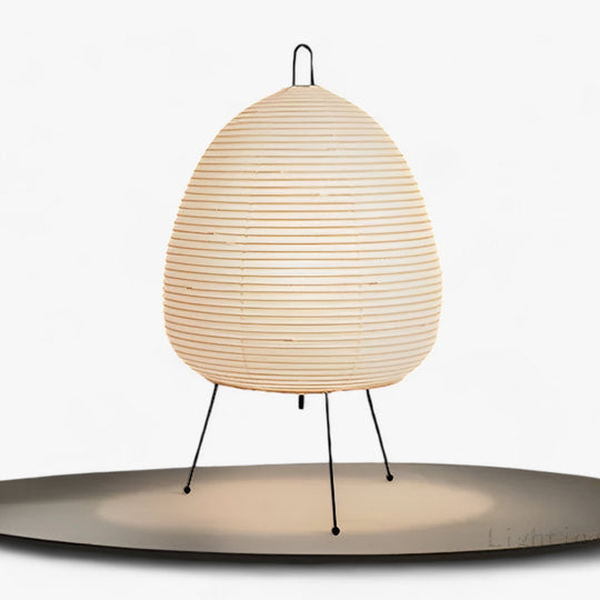 Akari | Elegant Wabi-Sabi Table Lamp - Harmonious Lighting for a Relaxed Atmosphere