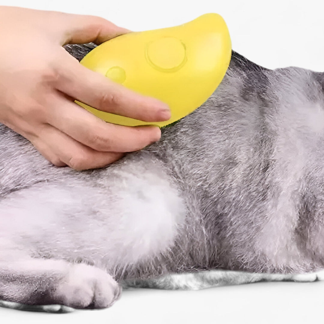 PET | All-in-one grooming tool for pets - Enhances grooming with steam and massage