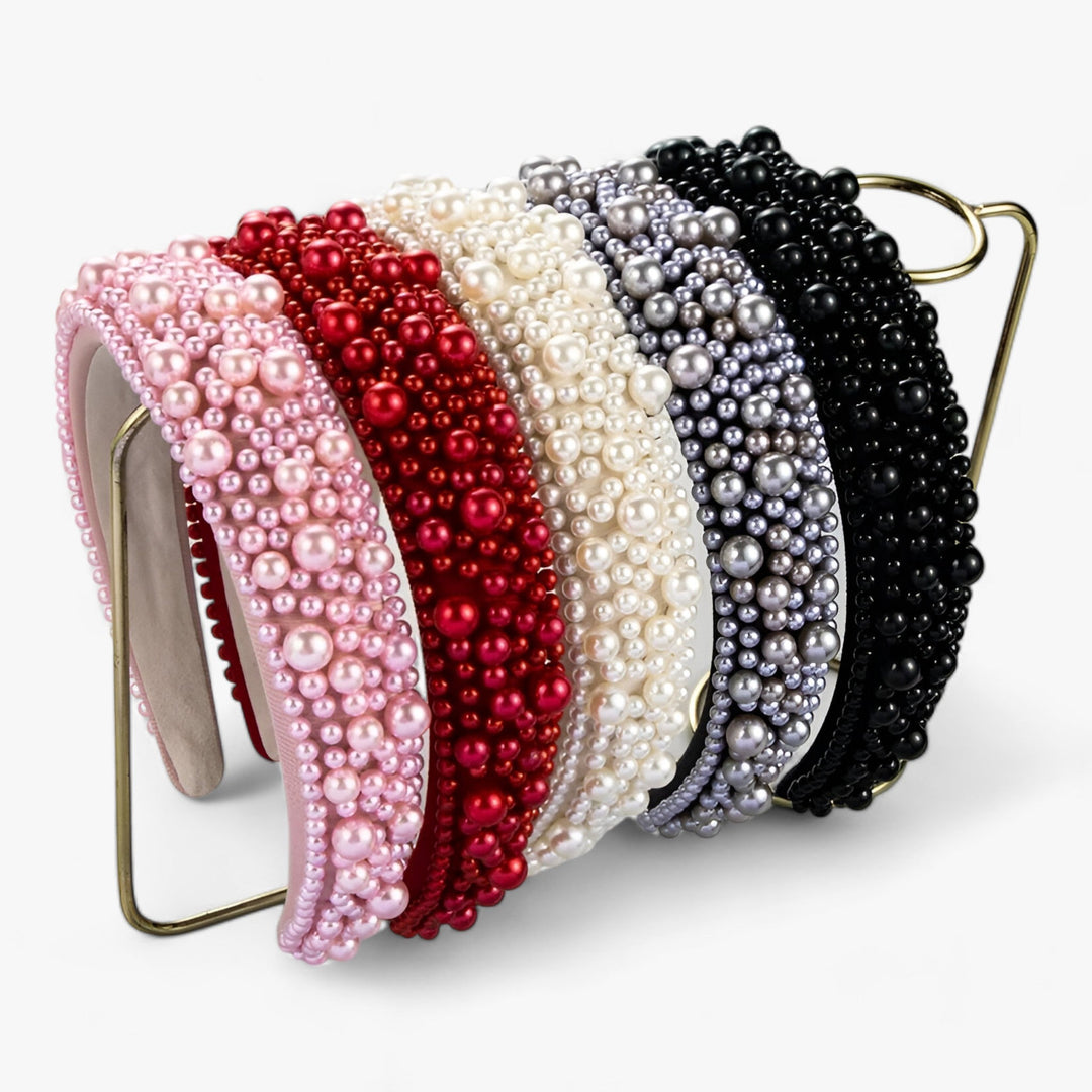 ELEGANTIA - Pearl Headband for Women