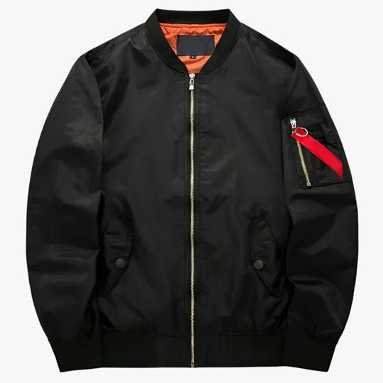 Logan | MA1 Bomber Pilot Jacket - Military Warmth for Autumn & Winter