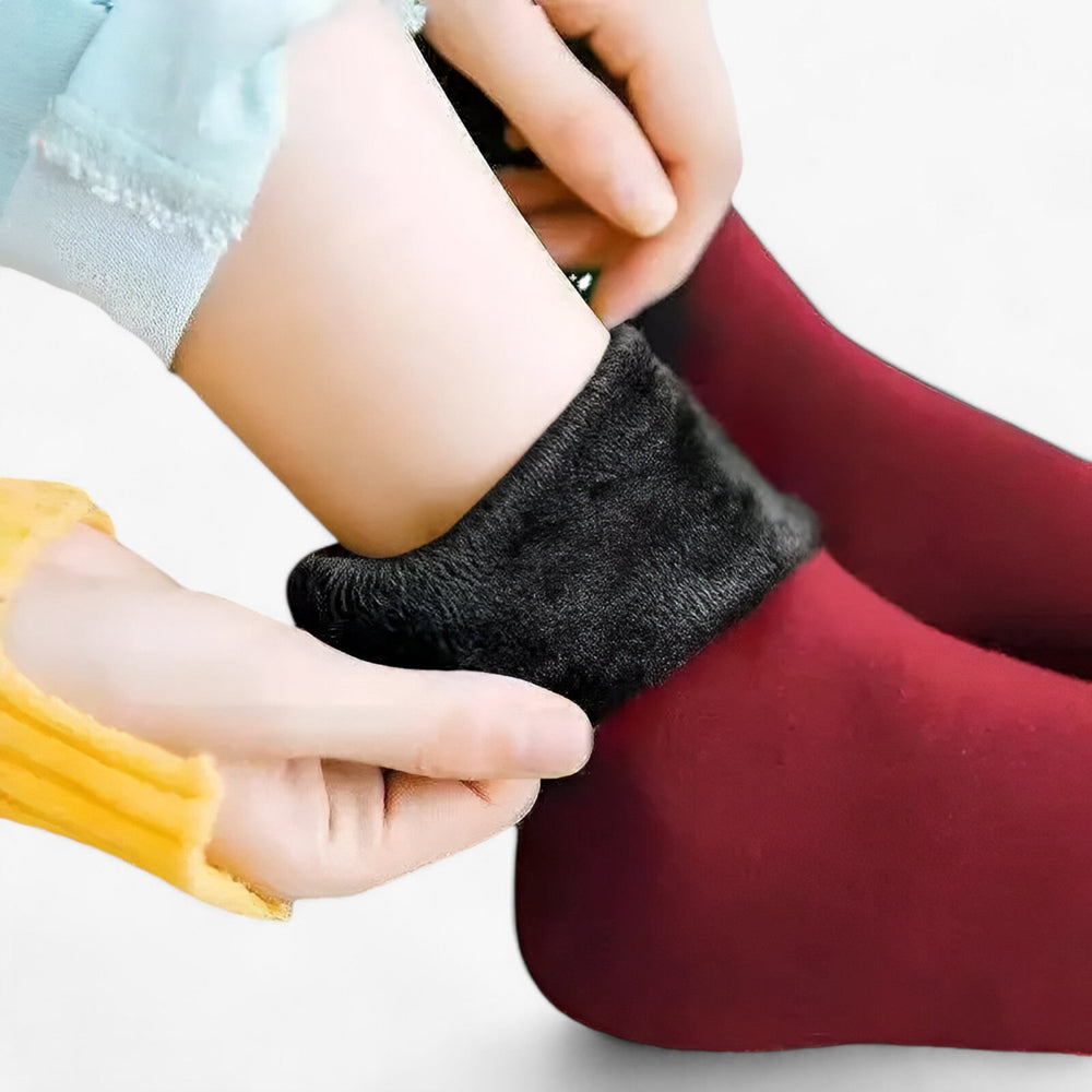 Jess | Velvet Wool Socks - Ultimate Winter Warmth (1 Pair + 1 Pair FREE)