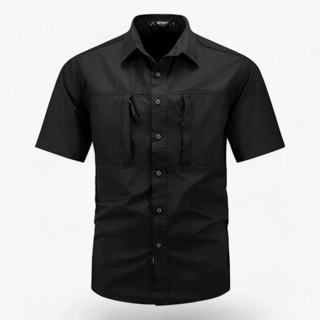 TREKKER | Men's Comfort Short Sleeve Breathable Cargo Shirt