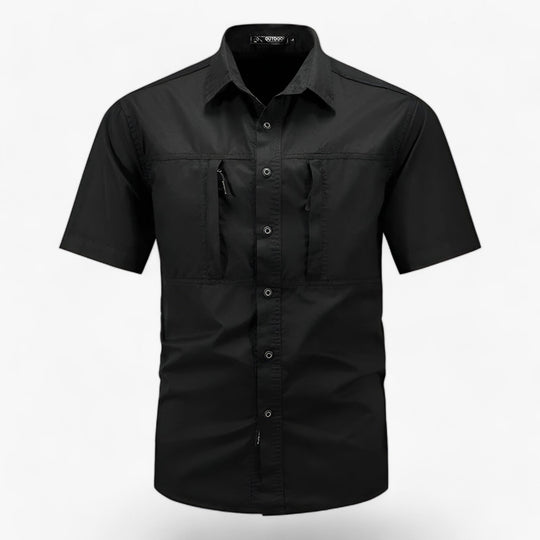 TREKKER | Men's Comfort Short Sleeve Breathable Cargo Shirt