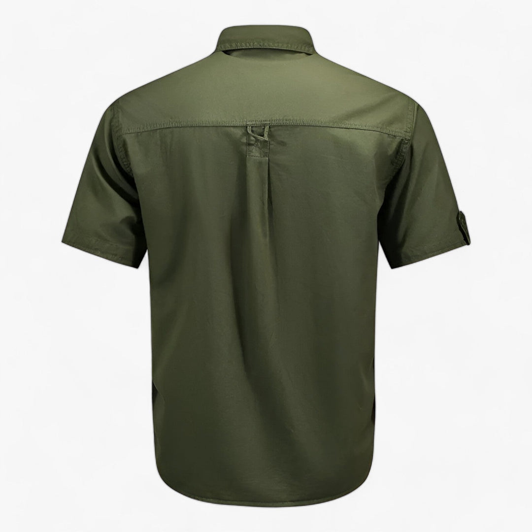 TREKKER | Men's Comfort Short Sleeve Breathable Cargo Shirt