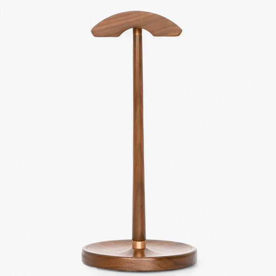 WALNUT | Headphone Stand - Minimalist Design in Solid Wood