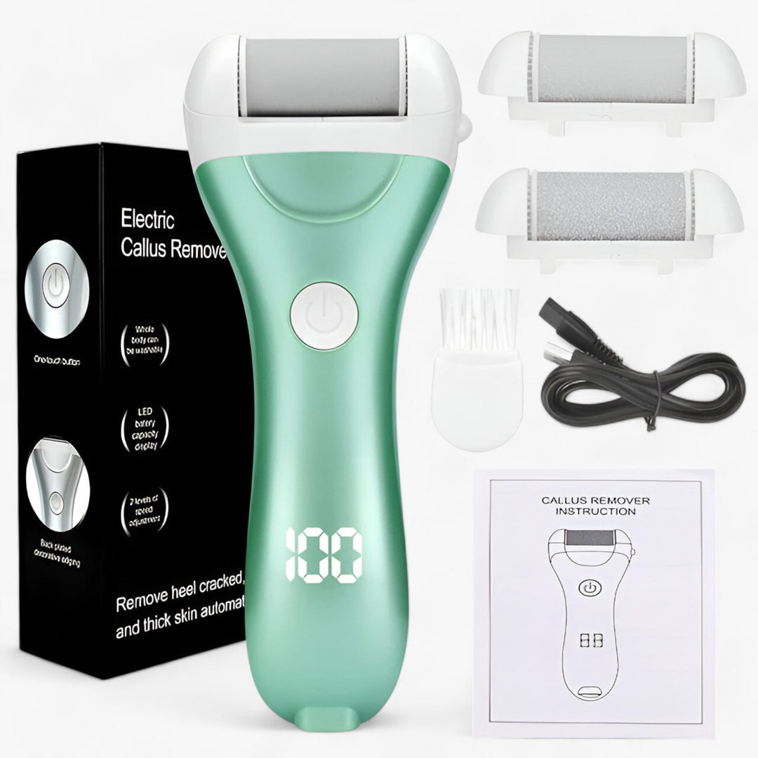 Electric Foot File | Gentle Callus Remover for Beautifully Smooth Feet