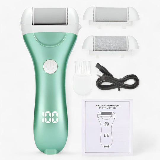 Electric Foot File | Gentle Callus Remover for Beautifully Smooth Feet