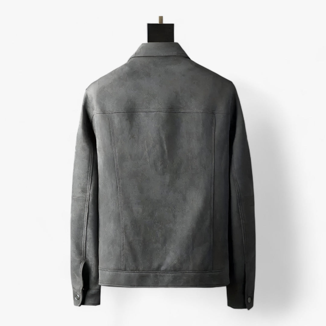 LUCIEN | Suede Fleece Jacket - Warm and Luxurious