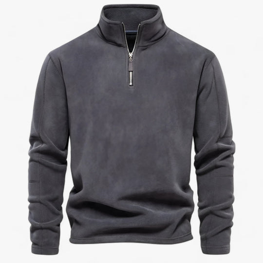 JASON | Warm Fleece Jacket with Zip Collar - Comfortable and Practical